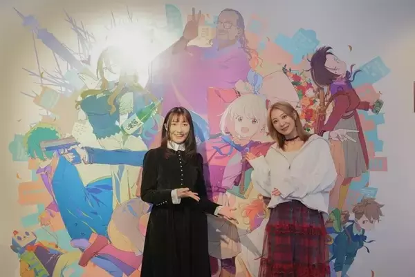 声優の安済知佳と若山詩音が台湾訪問　「リコリス・リコイル展」開幕で