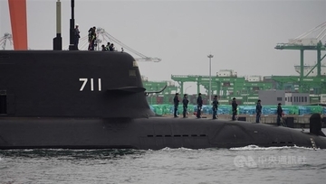 国産潜水艦「海鯤」、模擬魚雷の発射試験　台湾国際造船が映像公開