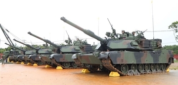 米国から購入のM1A2T戦車  第1陣38両、部隊結成前の訓練終える／台湾