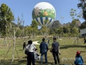 ガス気球の体験施設がプレオープン　空の上から絶景観賞が可能／台湾