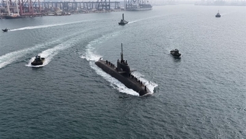 台湾初の国産潜水艦、浅水域での潜航に向けた海上試験3項目を完了