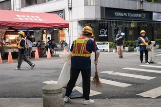 台北市、市内全12区で大規模な清掃・消毒　ネズミ対策で／台湾
