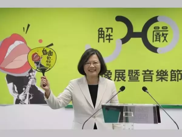 戒厳令解除30年  台湾の自由と民主は「全力で守る」＝蔡総統