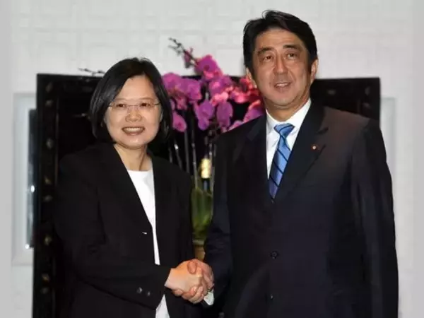 「蔡総統、安倍首相に祝意  日本との関係深化に期待／台湾」の画像