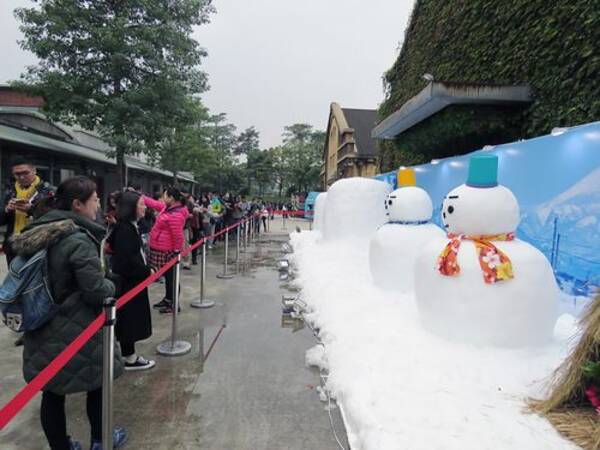 台北に雪だるま 東北6県の観光イベント 魅力伝える 台湾 17年12月10日 エキサイトニュース