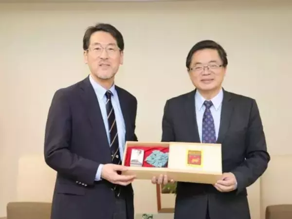 「関西学院大学の副学長、台南市長を訪問  大学間交流の“副産物”に期待」の画像