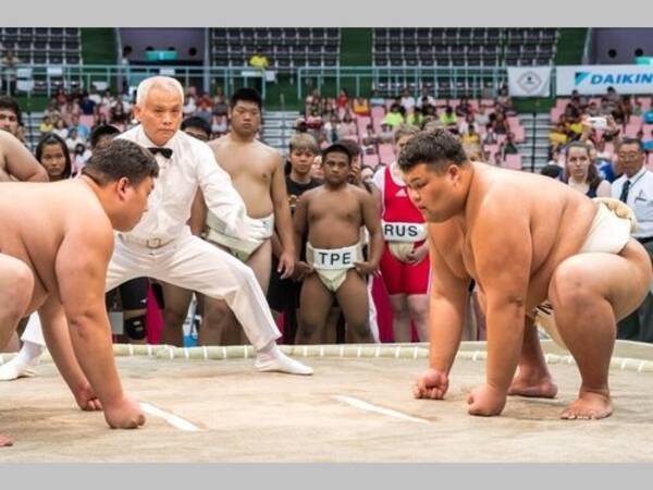 台湾 桃園開催の相撲世界選手権 団体で日本が優勝 18年7月24日 エキサイトニュース