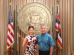 台湾とハワイ、姉妹提携25周年 行政院報道官が訪問、記念式典に出席