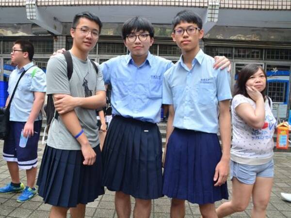 男子生徒の制服スカート着用を許可 男女平等推進 台湾 新北の高校 19年7月22日 エキサイトニュース