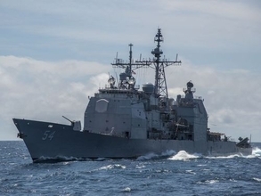 国防部、米艦の台湾海峡通過を発表  中国が「武力行使」威嚇直後