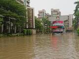 「台湾、南部や中部で大雨  冠水被害も  停電最大7万7千戸」の画像1