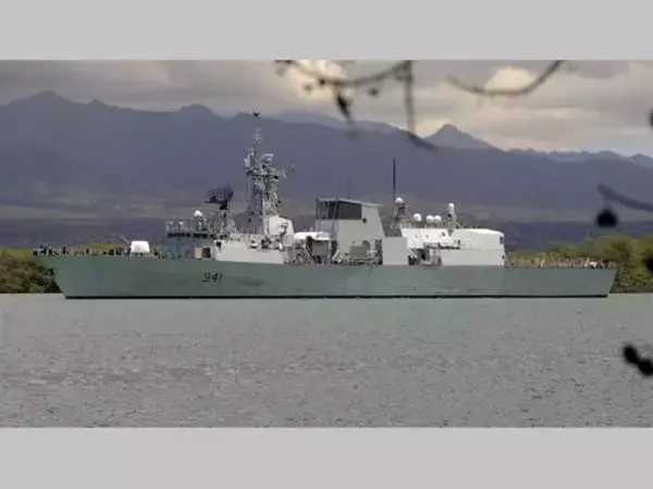 「カナダ軍艦が台湾海峡を通過  カナダの対台湾窓口機関「国際法に合致」」の画像