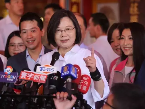 蔡総統、再選に向けて支持を呼び掛け  「独立自主」の現状維持に自信／台湾