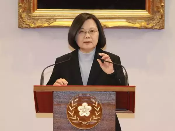 蔡総統、台湾の民主主義「より保障される」＝中国の介入予防法可決受け