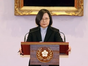 台湾の一国二制度受け入れは「あり得ない」＝蔡総統