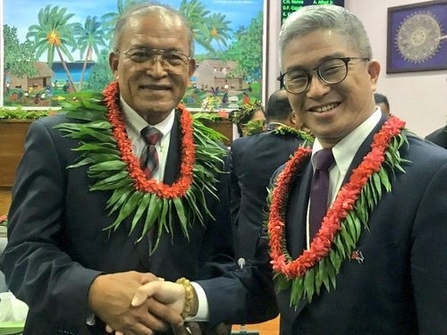 マーシャル諸島の新大統領就任 台湾から式典に出席