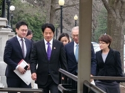 頼次期副総統、ホワイトハウスを訪問  台米断交以来の快挙