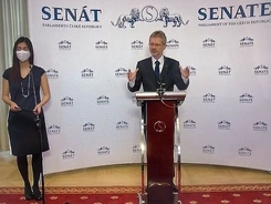 チェコ上院議長が8月末に台湾訪問へ  外交部「心から歓迎」
