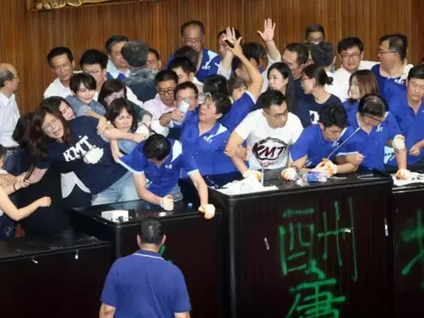 「与党・民進党が国会奪還  監察院人事、臨時会で採決へ／台湾」の画像