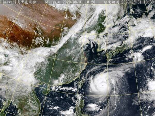 台風9号 台湾北東部沖を通過 北部や北東部 天気変わりやすく 年8月31日 エキサイトニュース