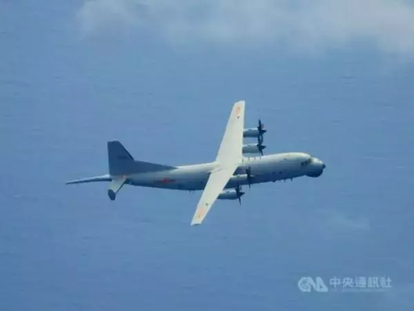 台湾の防空識別圏にまた中国軍用機  16日以来8回目
