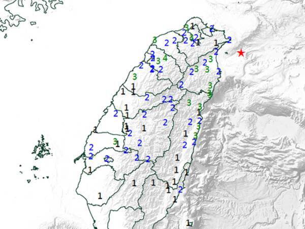 台湾北東の海域でM5.9の地震 新竹県で最大震度4 (2020年9月30日 ...