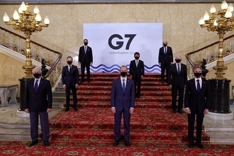 G7外相会合、共同声明で台湾に2度言及  台湾海峡安定の重要性を強調