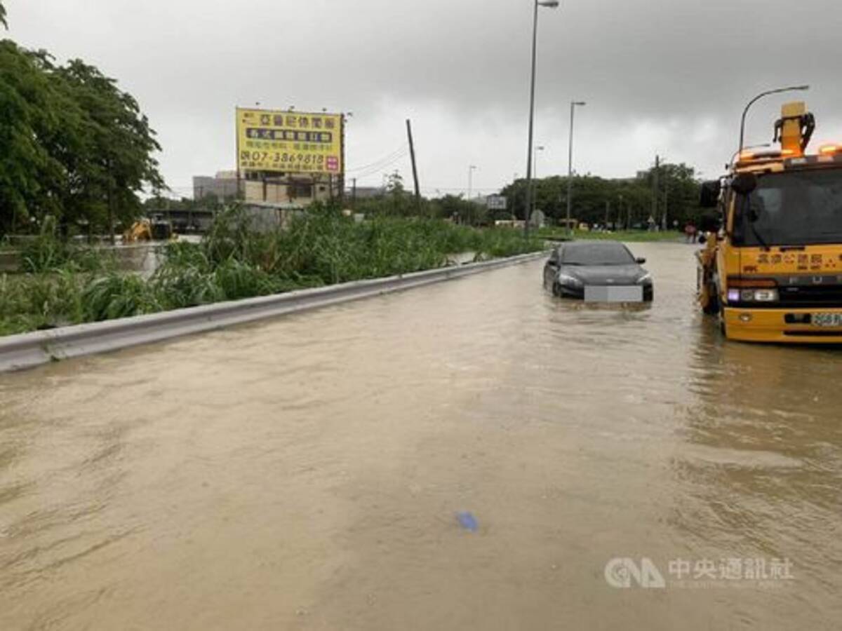 南部に大雨 道路冠水も 気象局 苗栗以南 大気不安定 台湾 21年6月日 エキサイトニュース