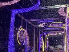 屏東でクリスマス祝う点灯式  華やかな視覚の饗宴／台湾