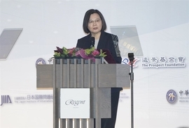 蔡総統「経済回復のため台米日で協力」  関係強化に意欲／台湾