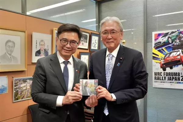 頼瑞隆立法委員が訪日　高雄市長選の民進党候補　自民・古屋氏らと面会／台湾