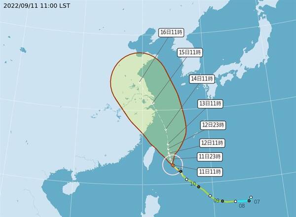 台風12号 台北などは局地的な大雨 12 13日に台湾最接近へ 22年9月11日 エキサイトニュース 台風12号 台北などは局地的な大雨 12 13日に台湾最接近へ 22年9月11日 エキサイトニュース