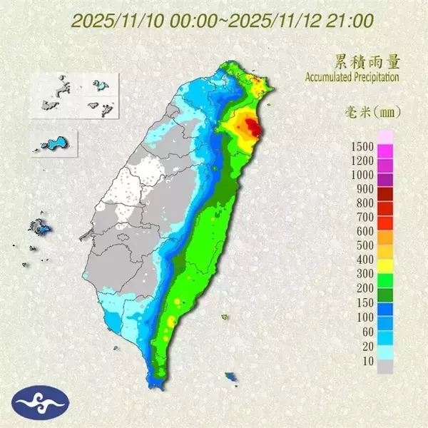 台風26号、昨夜台湾本島の南端を通過　すでに熱帯低気圧になり海上へ　宜蘭など記録的大雨