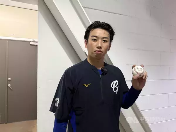 富邦・阿部雄大、台湾プロ1軍で初登板　先発し勝利投手に　ボールは母の日の贈り物に