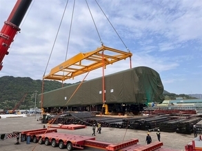 台北メトロの新型車両　台湾に到着　現代ロテム製　27年にも営業運転へ