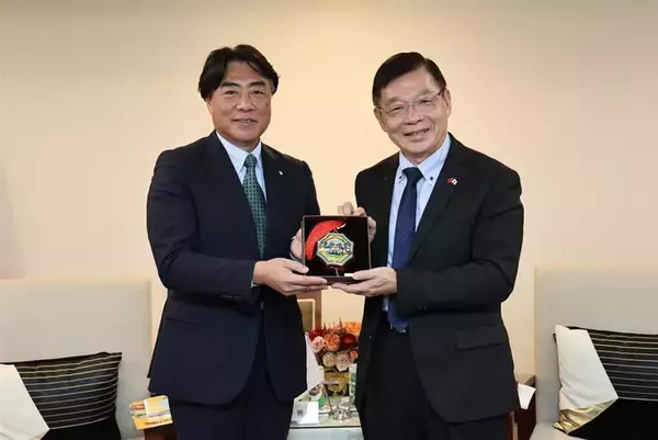 静岡県沼津市長が台南市を訪問　観光PRや農産品協力などで意見交換／台湾