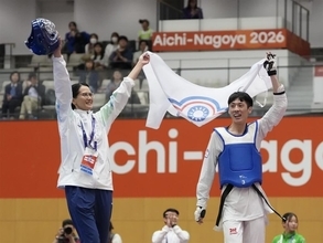 テコンドー男子の蕭翔文が金　アジアパラ大会、台湾勢のメダル1号