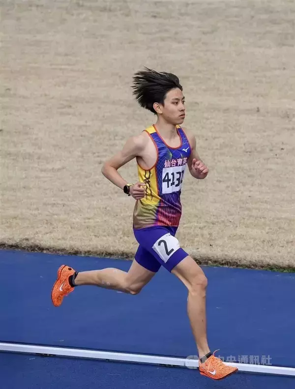 仙台育英高に留学の簡子傑、台湾新記録を樹立　陸上男子5000メートルで