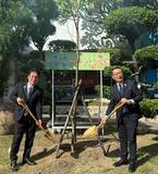 「善通寺市長ら、新北市板橋区を訪問　桜の木を植樹　交流促進に期待／台湾」の画像1