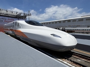 台湾高速鉄道の新型車両「N700ST」　日本で出荷セレモニー　27年7月の営業投入目指す
