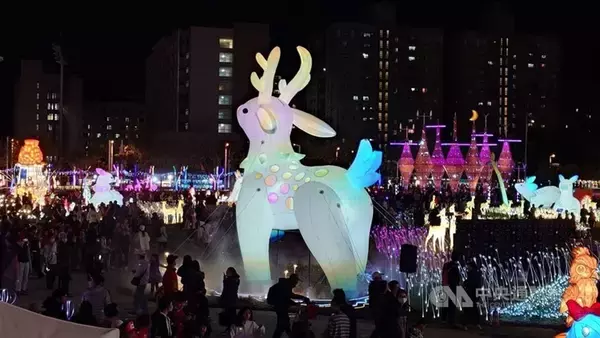 嘉義開催の台湾ランタンフェスが盛況　観光署、平日の来訪を呼びかけ