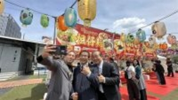 熊本で「台湾祭」　台南市長が訪問、グルメや文化を紹介　経済交流深化に期待も