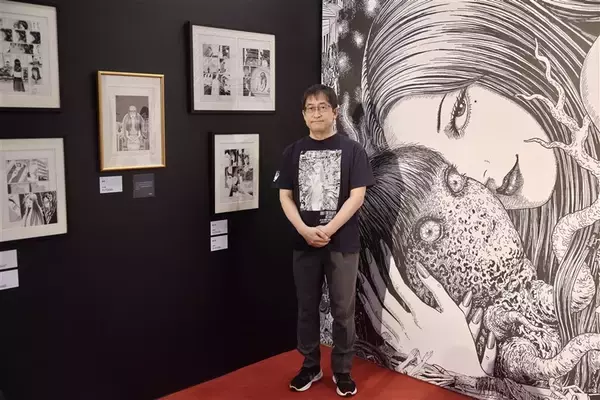 漫画家・伊藤潤二さん、台湾は「第二の故郷」　台北で原画展