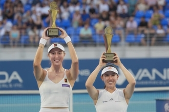 女子テニス　アテネ・オープンで詹皓晴・加藤未唯組が優勝／台湾
