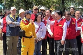 台湾で大規模地震想定の訓練　頼総統、米国の代表らと視察　「災害に国境ない」