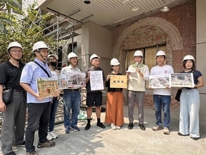 耐震補強工事で日本時代の赤れんが外壁発見　保存へ／台湾・高雄