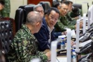 中国が実弾演習　台湾から24カイリの周辺に着弾　国防部「厳密に対処」