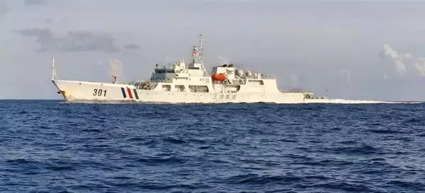 中国公船、太平島の禁止水域に進入　海巡署が厳しく非難／台湾