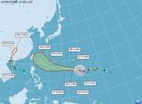 「台風9号、台湾への影響大の見通し　10～11日に最接近＝中央気象署」の画像1