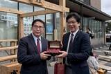 「平戸市訪問の黄台南市長　市産農産・農産加工品をトップセールス　鄭成功の縁で／台湾」の画像1